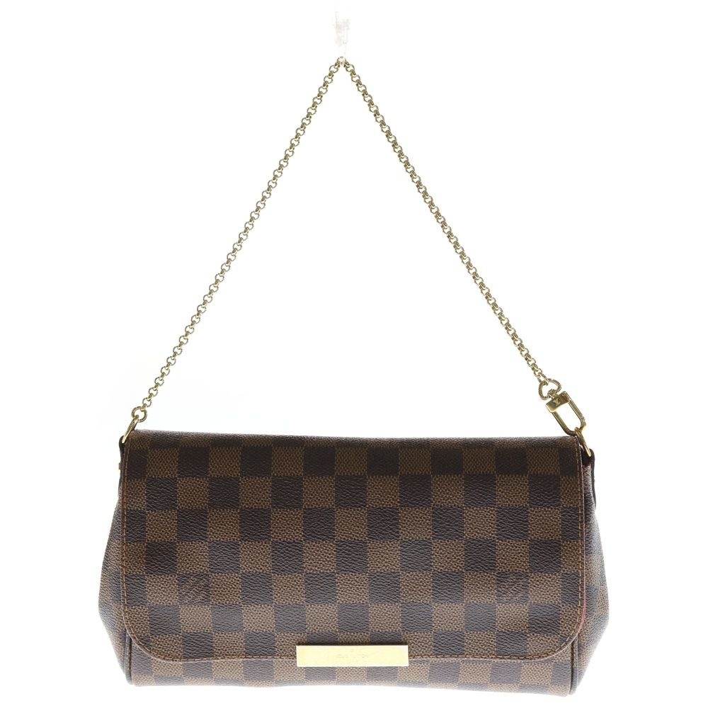 LOUIS VUITTON (ルイヴィトン) ダミエ フェイボリットMM チェーン
