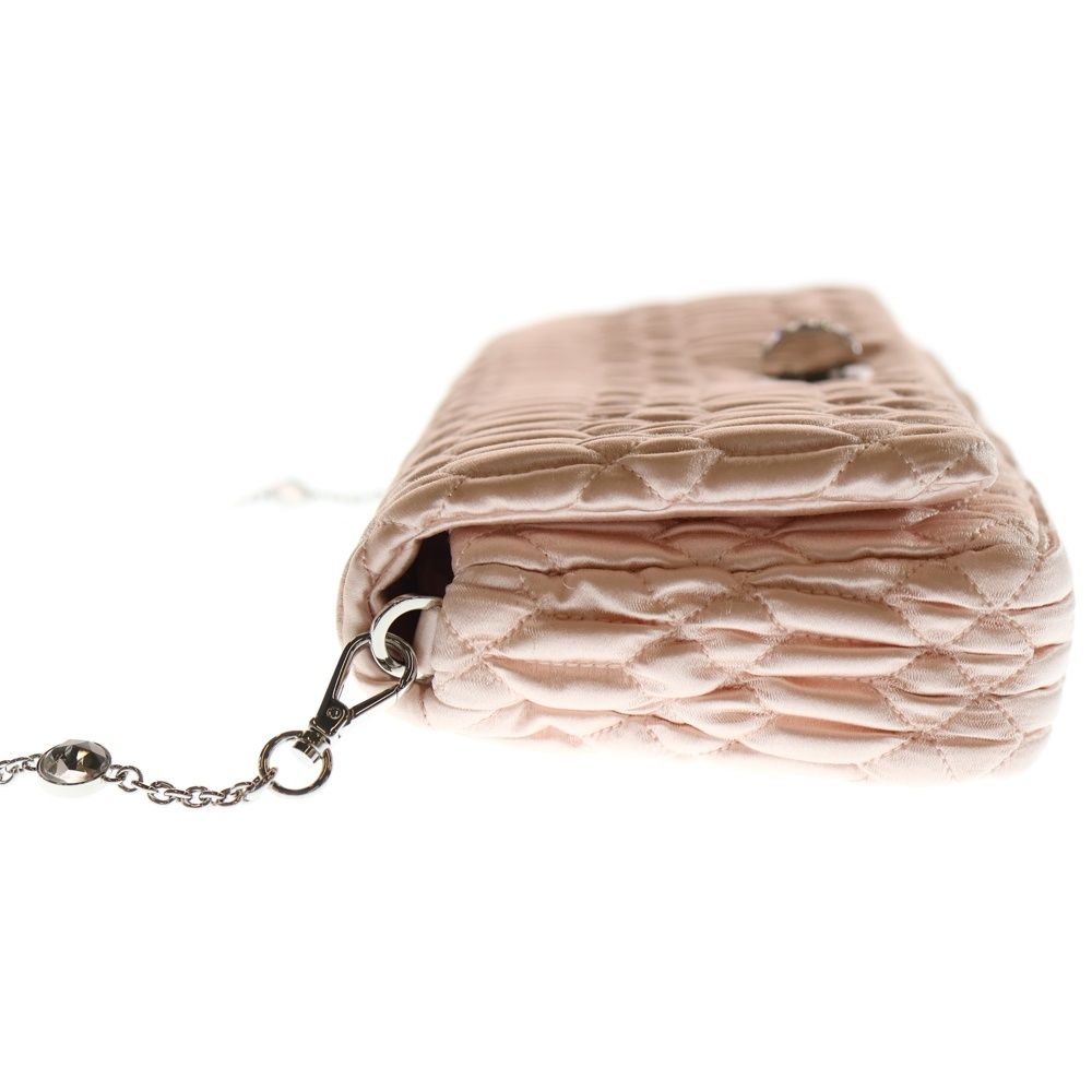 miumiu (ミュウミュウ) ナッパクリスタル ショルダーバッグ チェーン