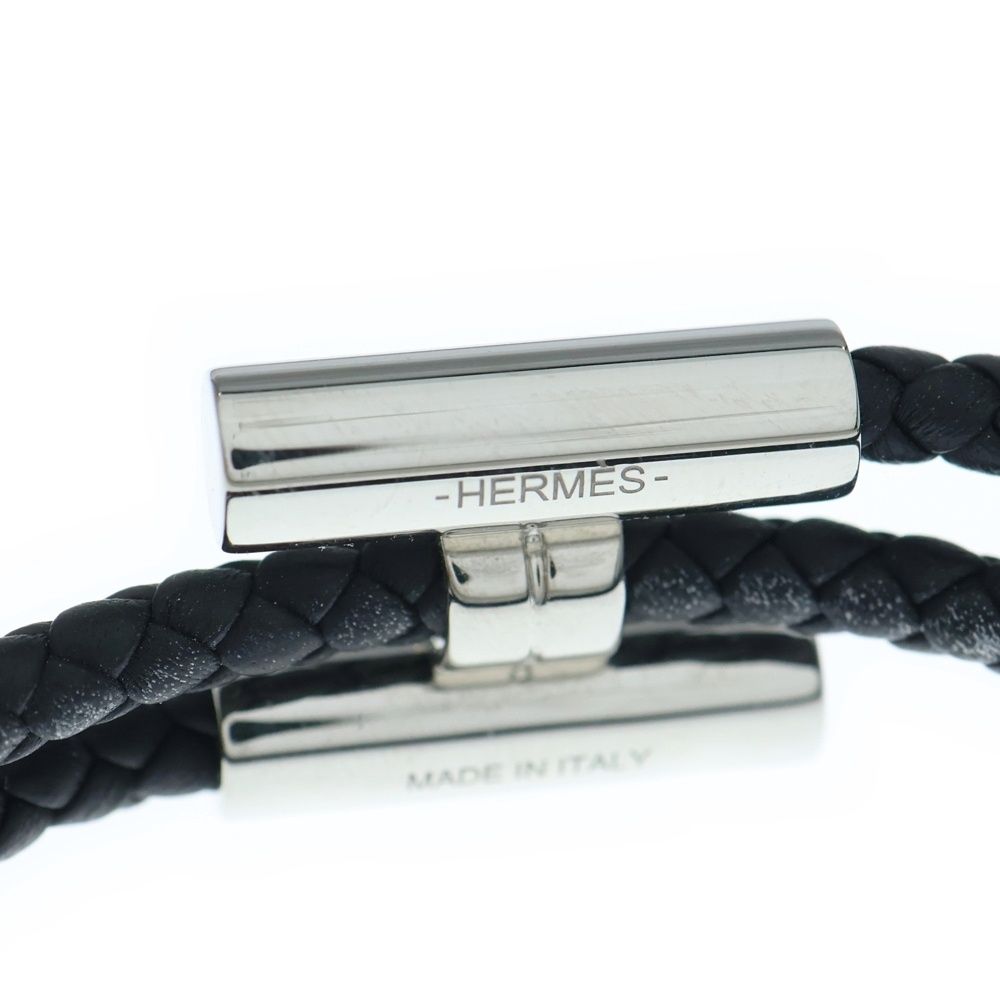 HERMES (エルメス) トゥルニス トレッセ Hロゴ ノワール レザー