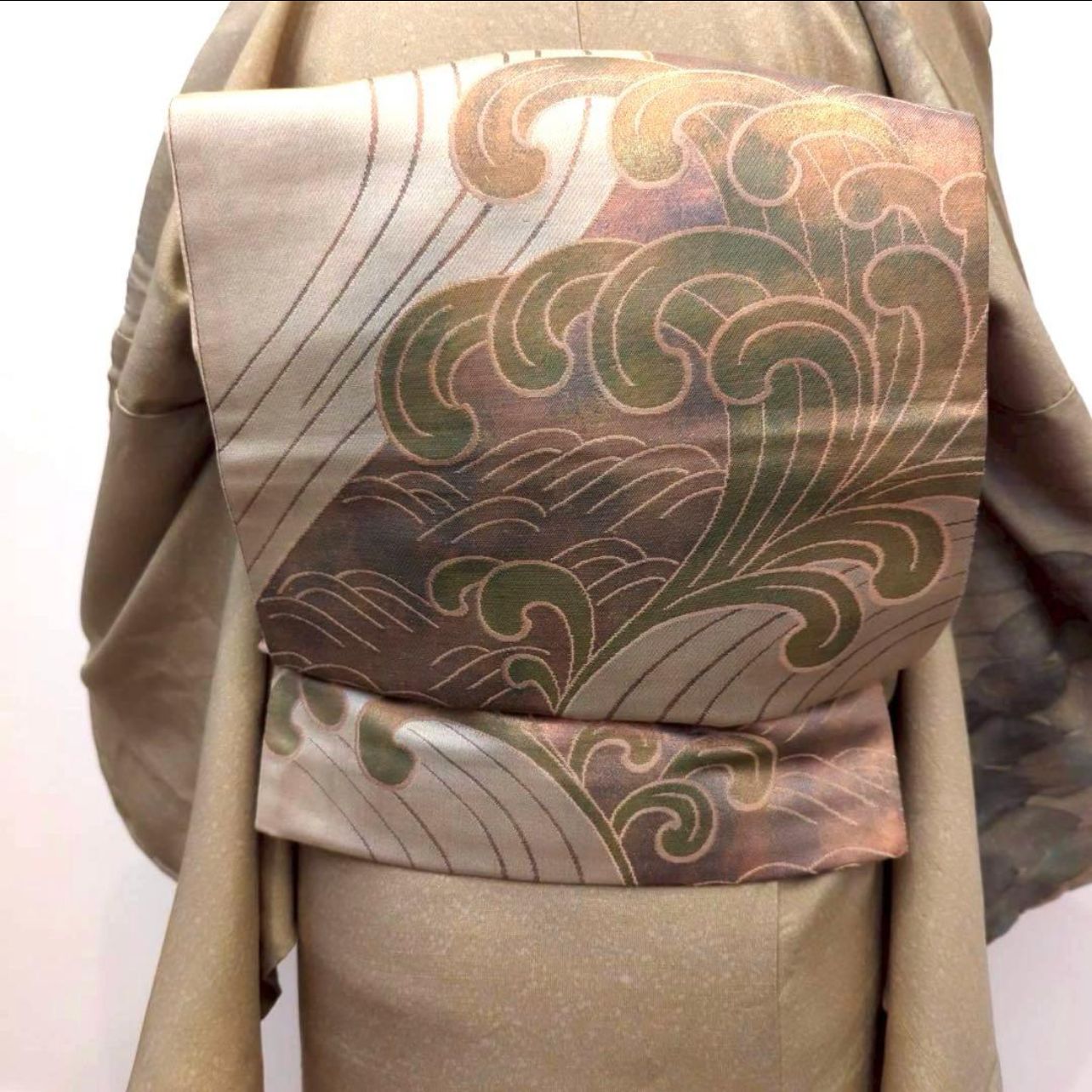 未使用近い 美品 袷 作家 正絹 訪問着 フルセット コ5 - メルカリ