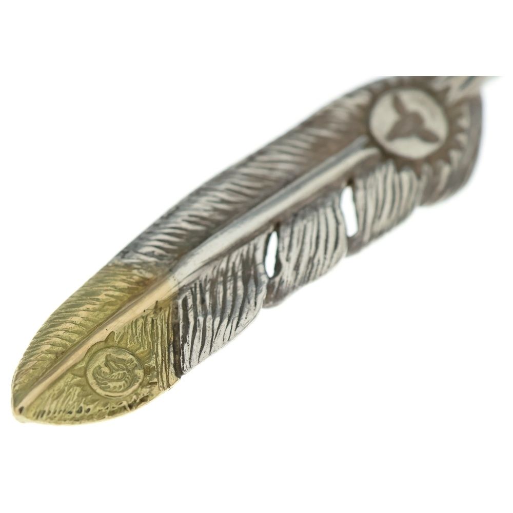 TADY & KING (タディアンドキング) 先金フェザー 左向き M ネックレス