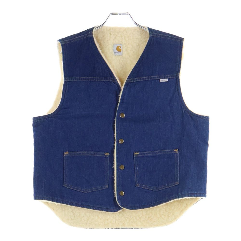 CARHARTT (カーハート) 90S VINTAGE 星タグ 裏ボア デニムベスト