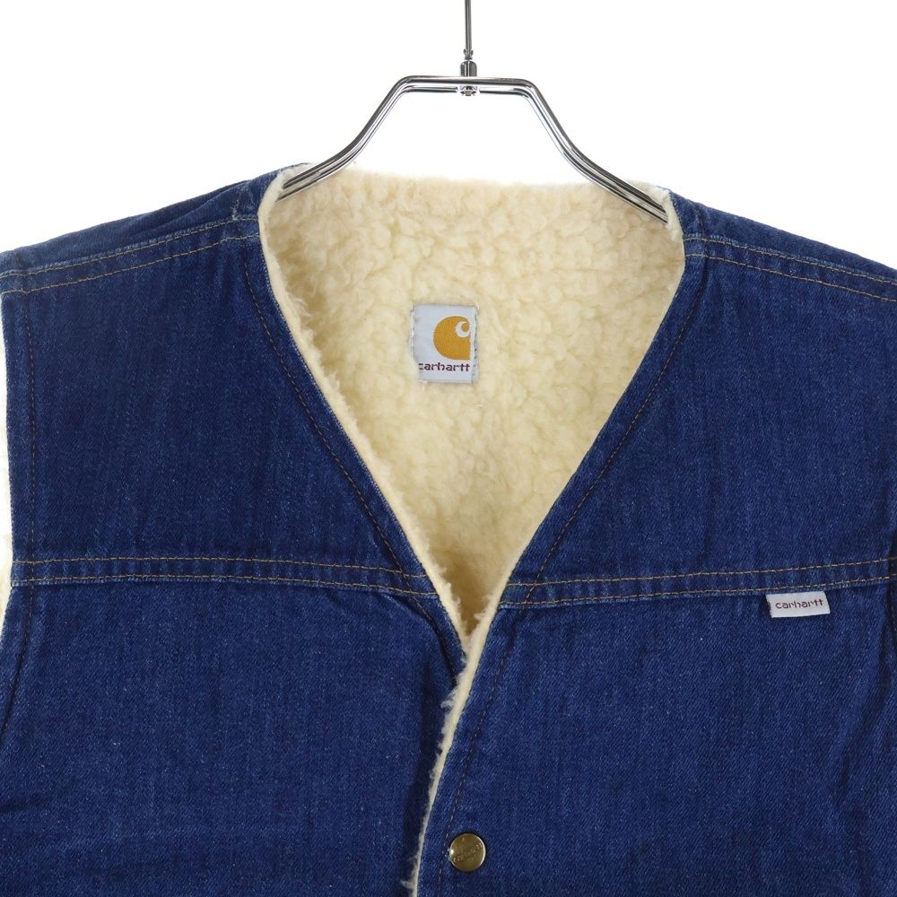 CARHARTT (カーハート) 90S VINTAGE 星タグ 裏ボア デニムベスト