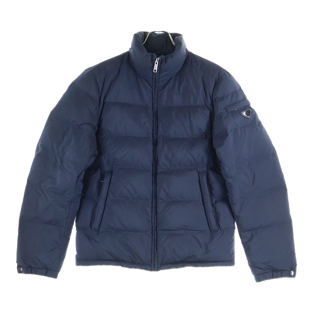 PRADA (プラダ) NYLON PIUMA NERO 三角ロゴプレート ナイロン ダウン