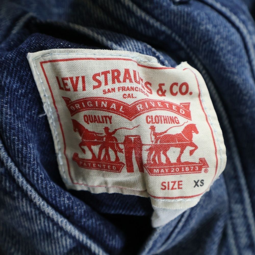 Levi's (リーバイス) リバーシブル チェック デニムジャケット
