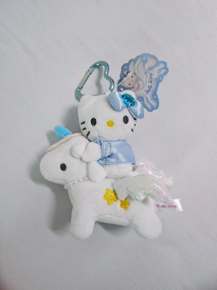 新品 タグ付き 15cm エンジェル ユニコーン ハローキティ ぬいぐるみ