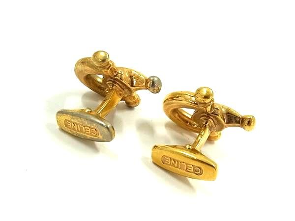 CELINE セリーヌ ヴィンテージ カフスボタン カフリンクス