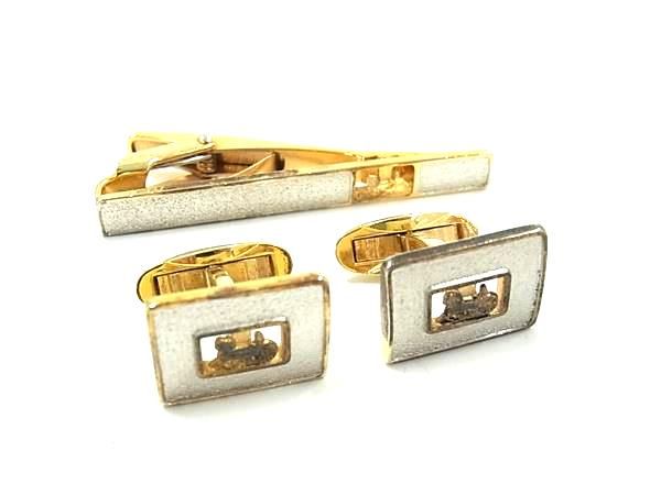 CELINE セリーヌ ヴィンテージ カフスボタン ネクタイピン