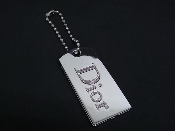 ChristianDior クリスチャンディオール ラインストーン ミラー 鏡