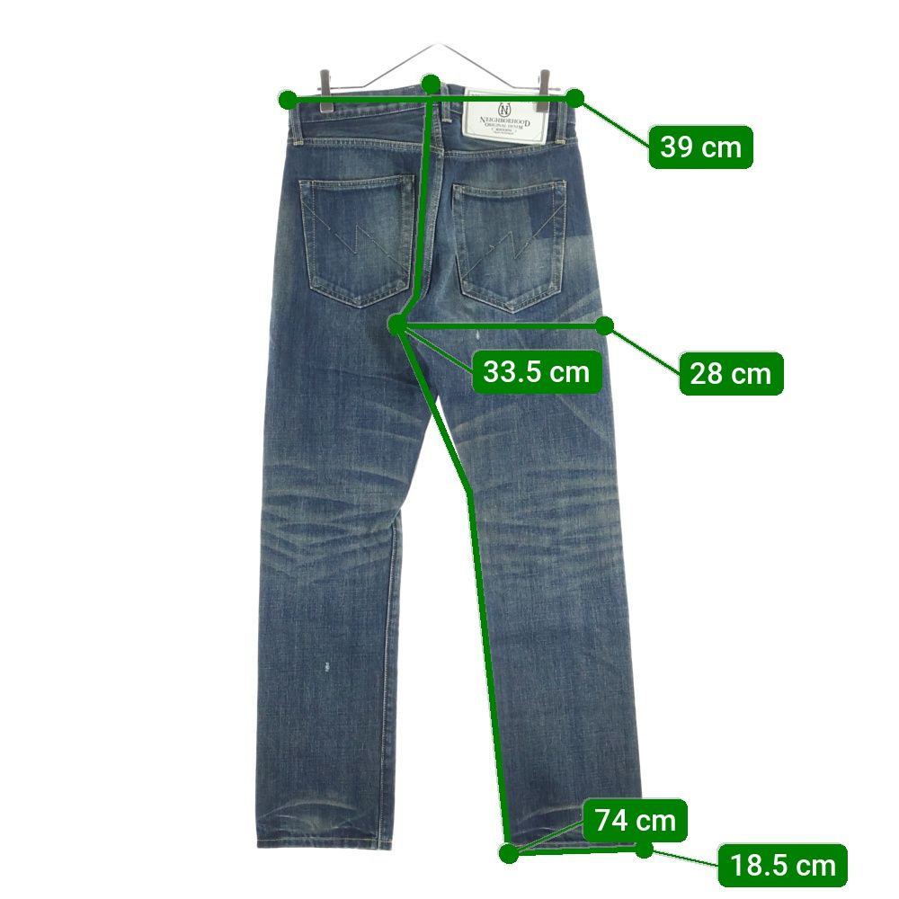 NEIGHBORHOOD (ネイバーフッド) 16AW WASHED DP MID 14OZ-PT