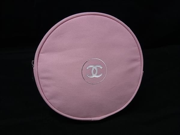 シャネル  マルチケース □美品□ CHANEL シャネル ココマーク キャンバス マルチポーチ マルチ