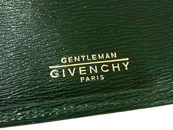 □美品□ GIVENCHY ジバンシィ レザー 二つ折り 長財布 ウォレット