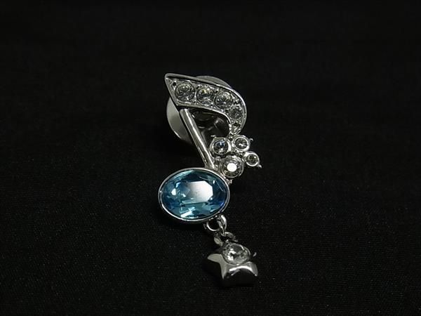 □美品□ SWAROVSKI スワロフスキー ラインストーン 音符 スター 星 