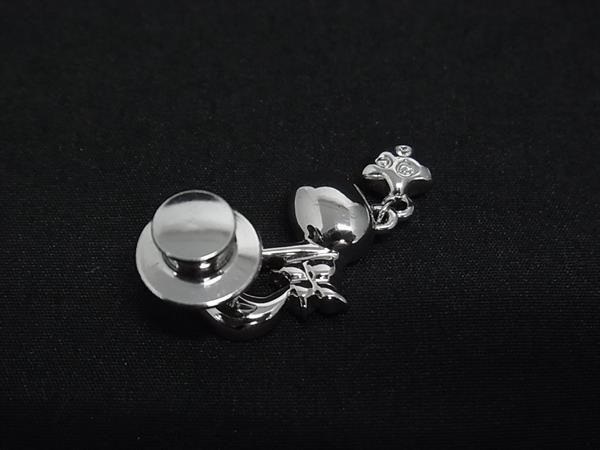 □美品□ SWAROVSKI スワロフスキー ラインストーン 音符 スター 星 