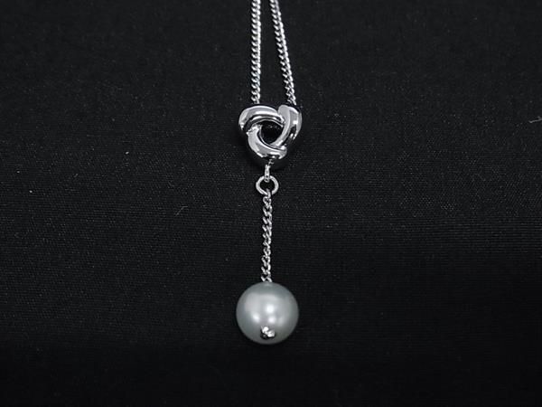 □美品□ TASAKI タサキ NOEVIR 本真珠 アコヤ真珠 パール 約6mm SV925