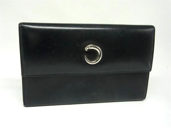 Cartier カルティエ パンテール レザー 三つ折り 長財布 ウォレット