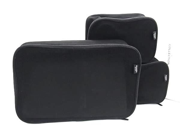 シャネル♡ラコレクション　トラベルオーガナイザー　ノベルティ　非売品 □新品同様□ CHANEL シャネル ロゴ ラ コレクション トラベル