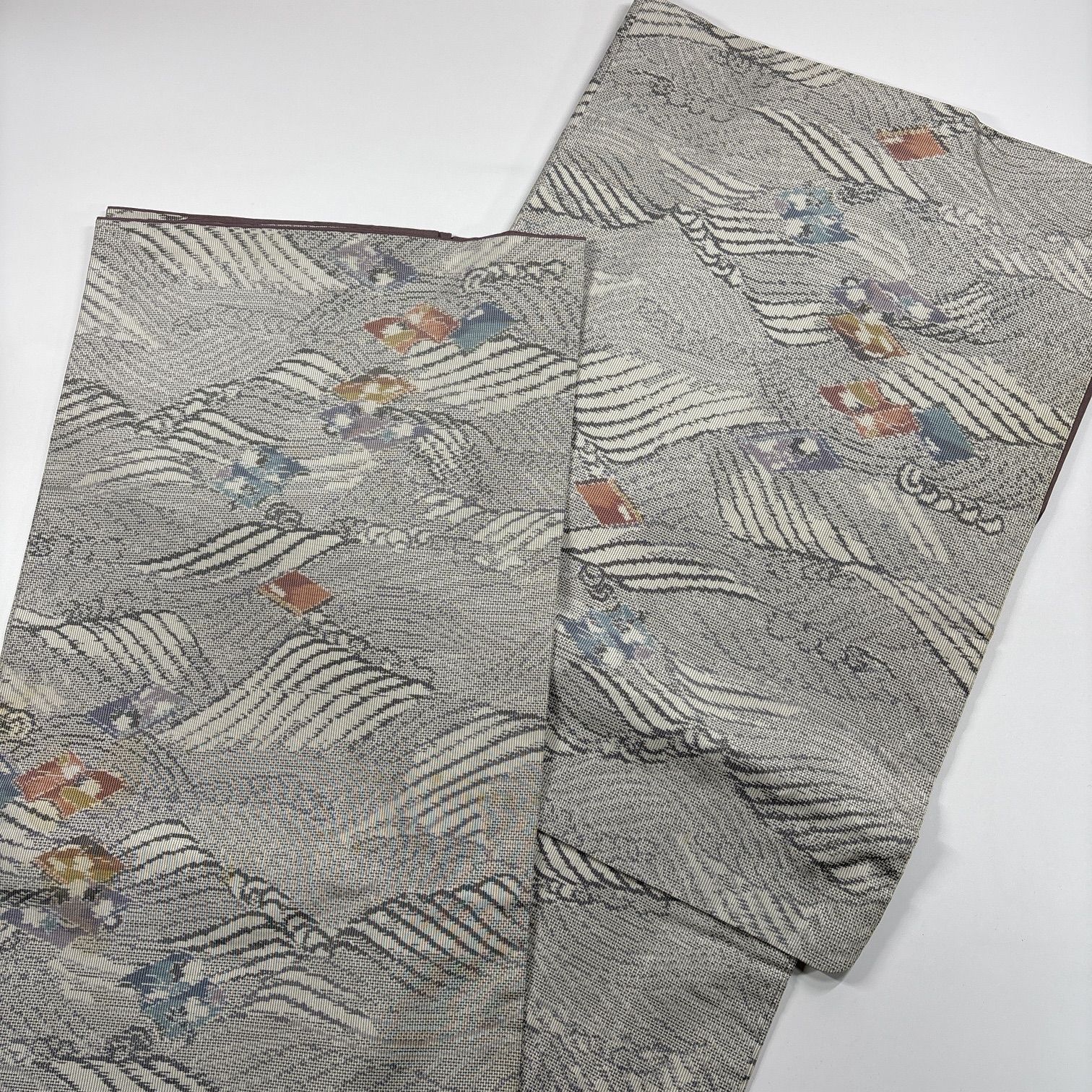 大島紬 6枚 正絹 着物まとめ売り 同梱購入歓迎 リメイク用 着付け練習