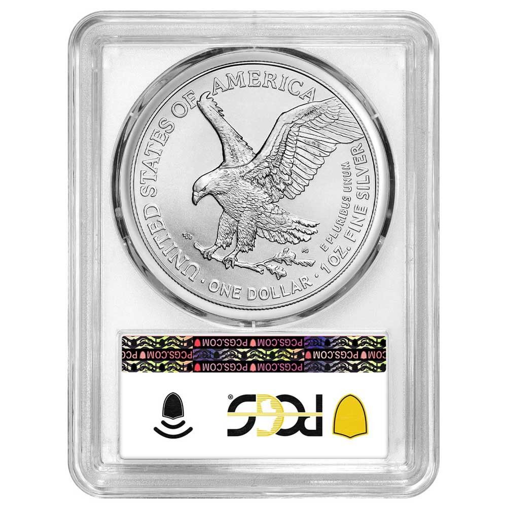 2024年 (W) 1ドル アメリカン シルバー イーグル PCGS MS70 FS