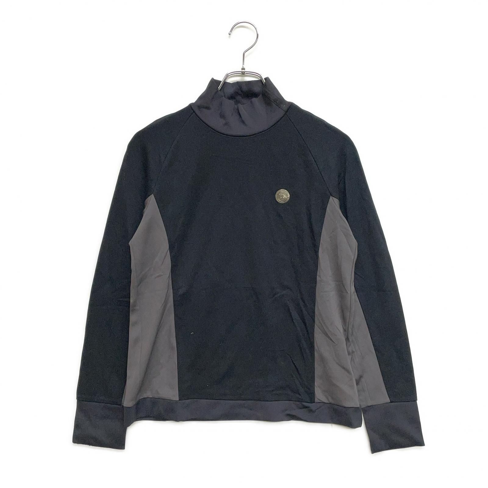 新品 ランバンスポール レディース 40 長袖シャツ 中古 レディース ランバンスポール LANVIN SPORT 長袖シャツ 40(L) 黒