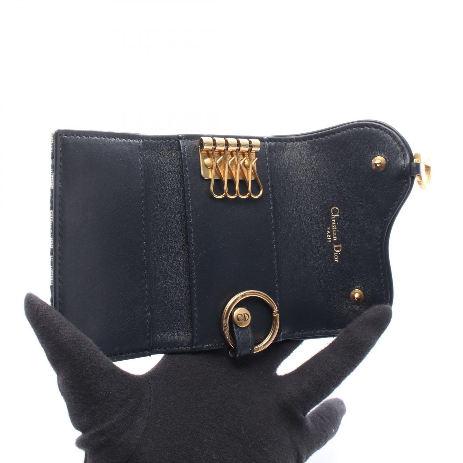 Dior ディオール SADDLE ASTER オブリーク キーケース - メルカリ