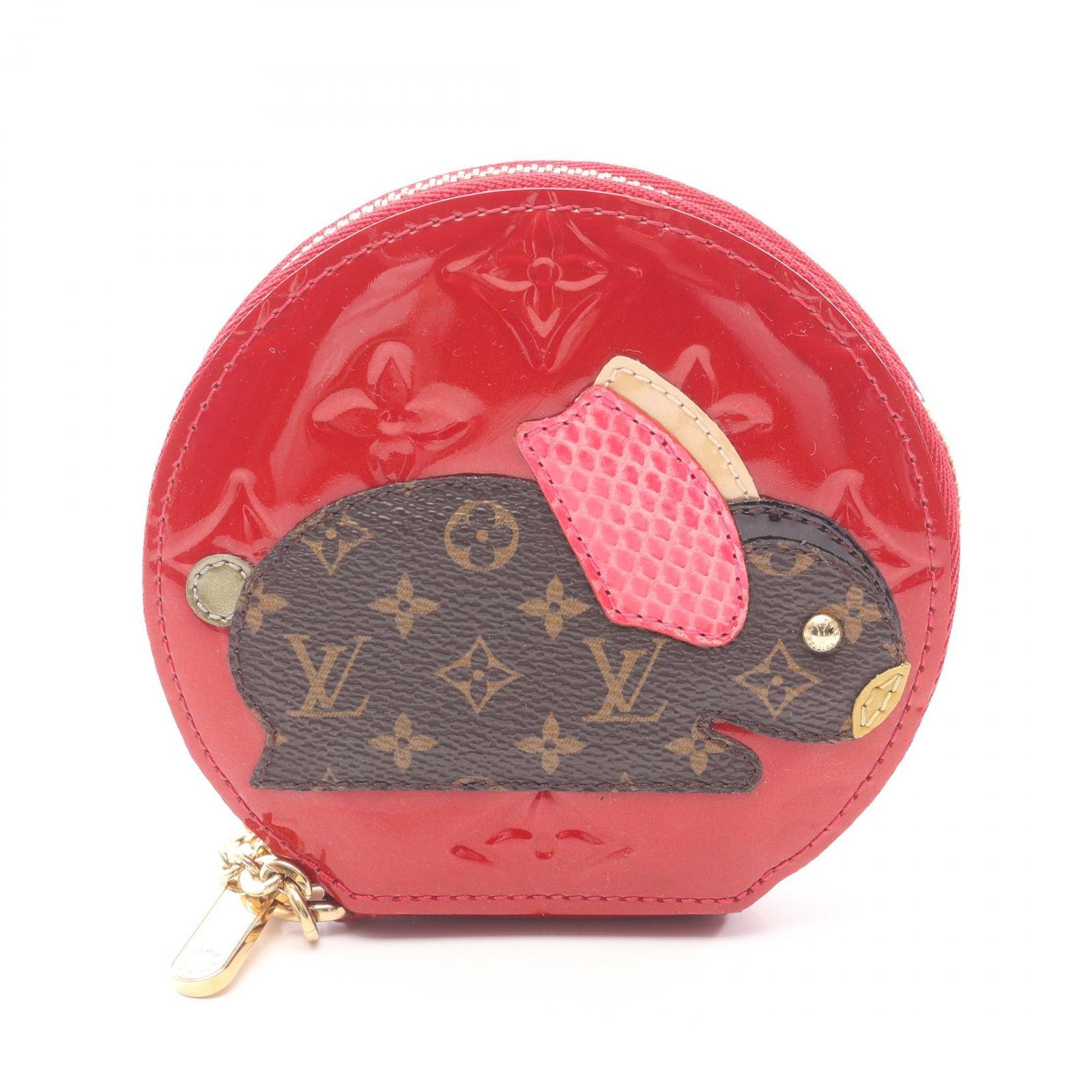 ルイヴィトン ポルトモネ ラパン ケース アニマル うさぎ モノグラム