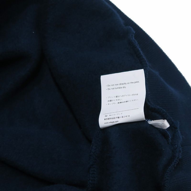 WTAPS ダブルタップス 22AW :///:/SWEATER/COTTON 222ATDT-CPM01S