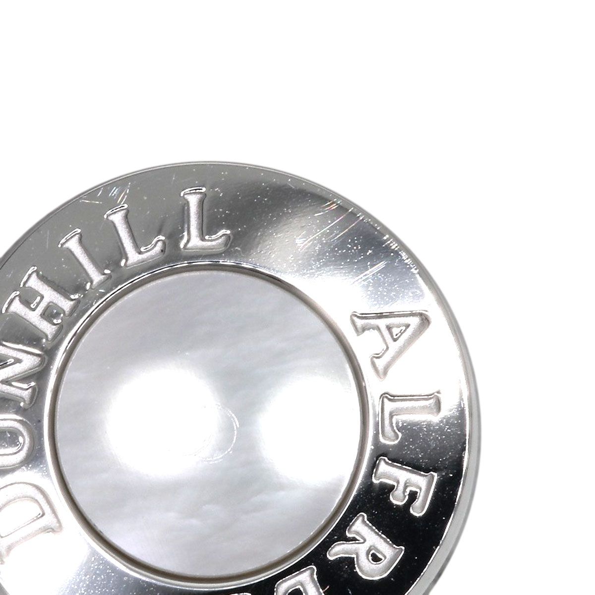 Dunhill ダンヒル ホワイトシェル カフス SV メンズ [中古] - メルカリ