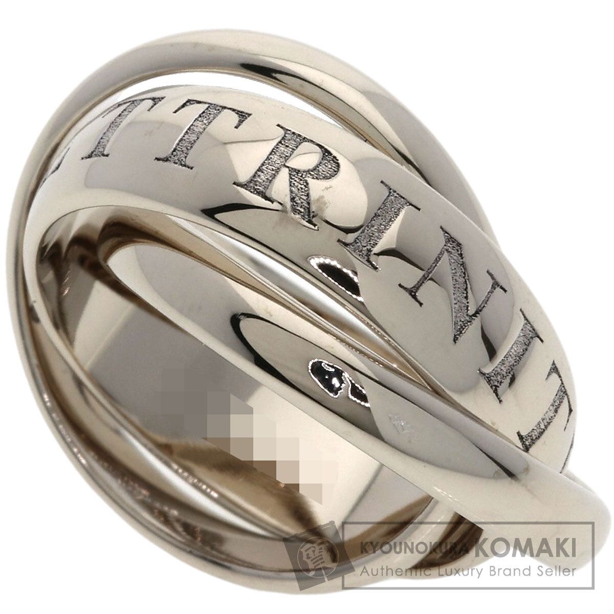 CARTIER カルティエ トリニティ #48 リング・指輪 K18WG レディース