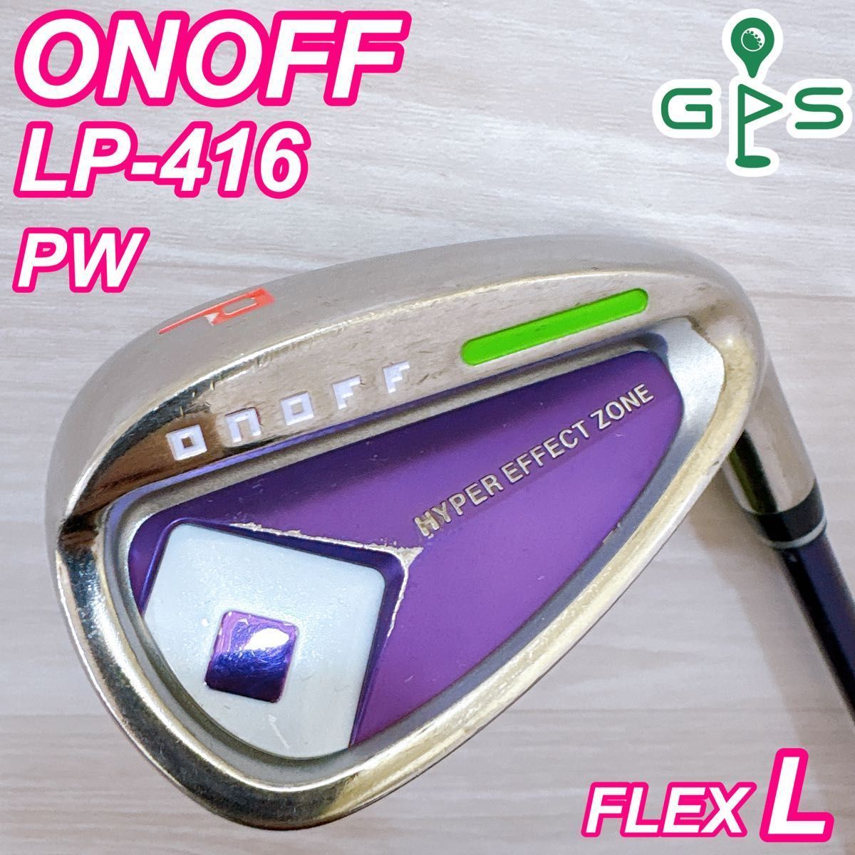 ONOFF LP-416 オノフ レディースアイアン 単品 PW 右 L 女性