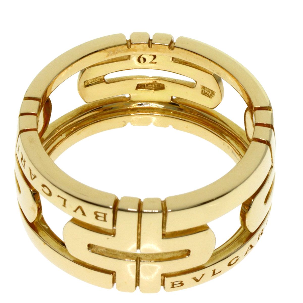 BVLGARI ブルガリ パレンテシ オープンワーク ラージ #62 リング・指輪