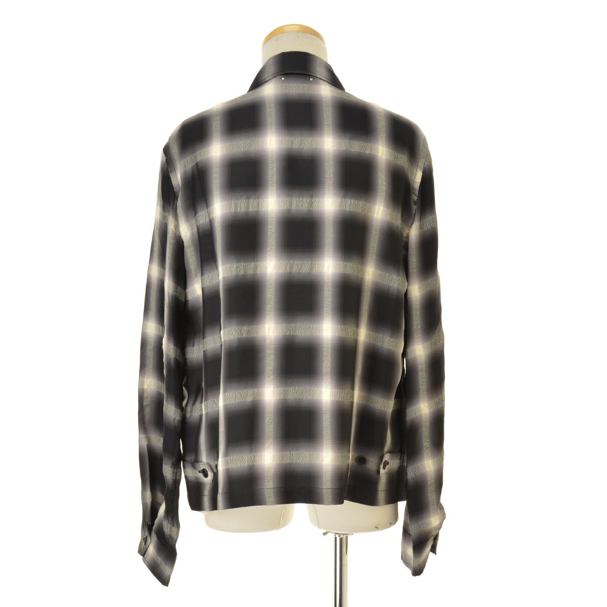 MINEDENIM】22SS Cuprawool Ombre Check Harrington JKTジャケット
