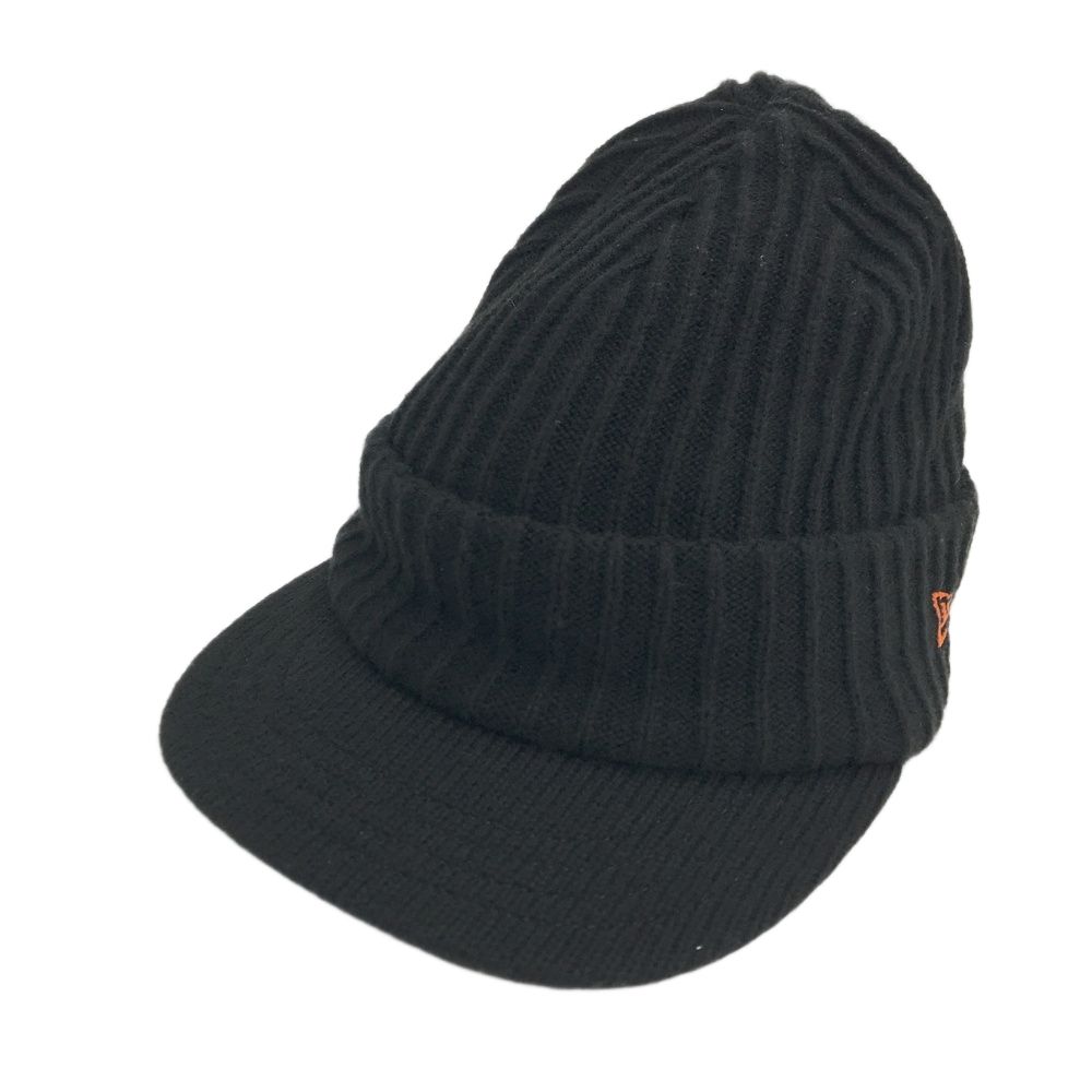 BEAMS GOLF ビームスゴルフ ×NEW ERA ウール混 ニットキャップ ブラック系 [240101612232] ゴルフウェア ストスト