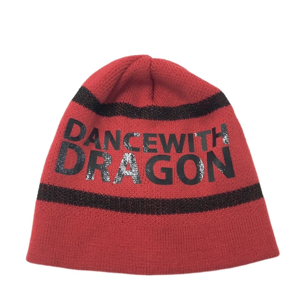 DANCE WITH DRAGON ダンスウィズドラゴン ニット帽 レッド系 99(F) [240101617177] ゴルフウェア ストスト