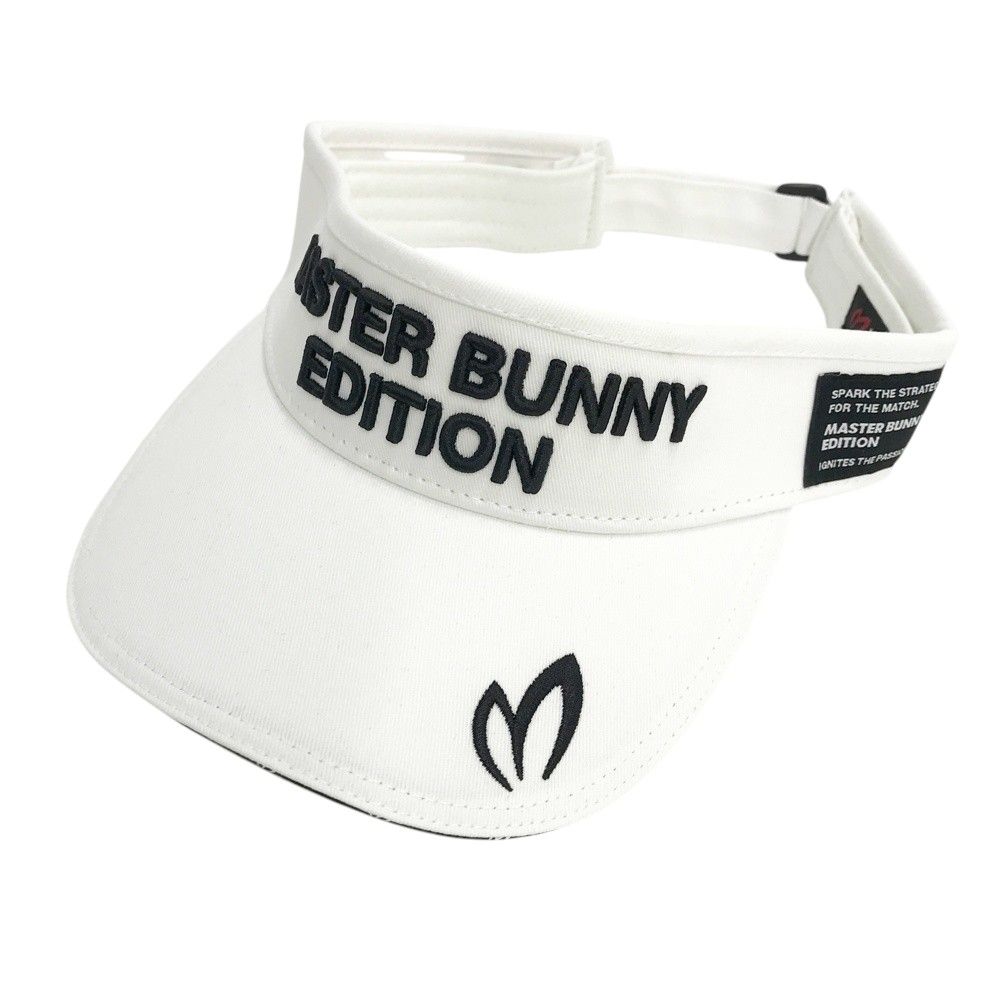 25マスターバニーエディションゴルフ レディース サンバイザー 新品未使用 MASTER BUNNY EDITION マスターバニーエディション サンバイザー