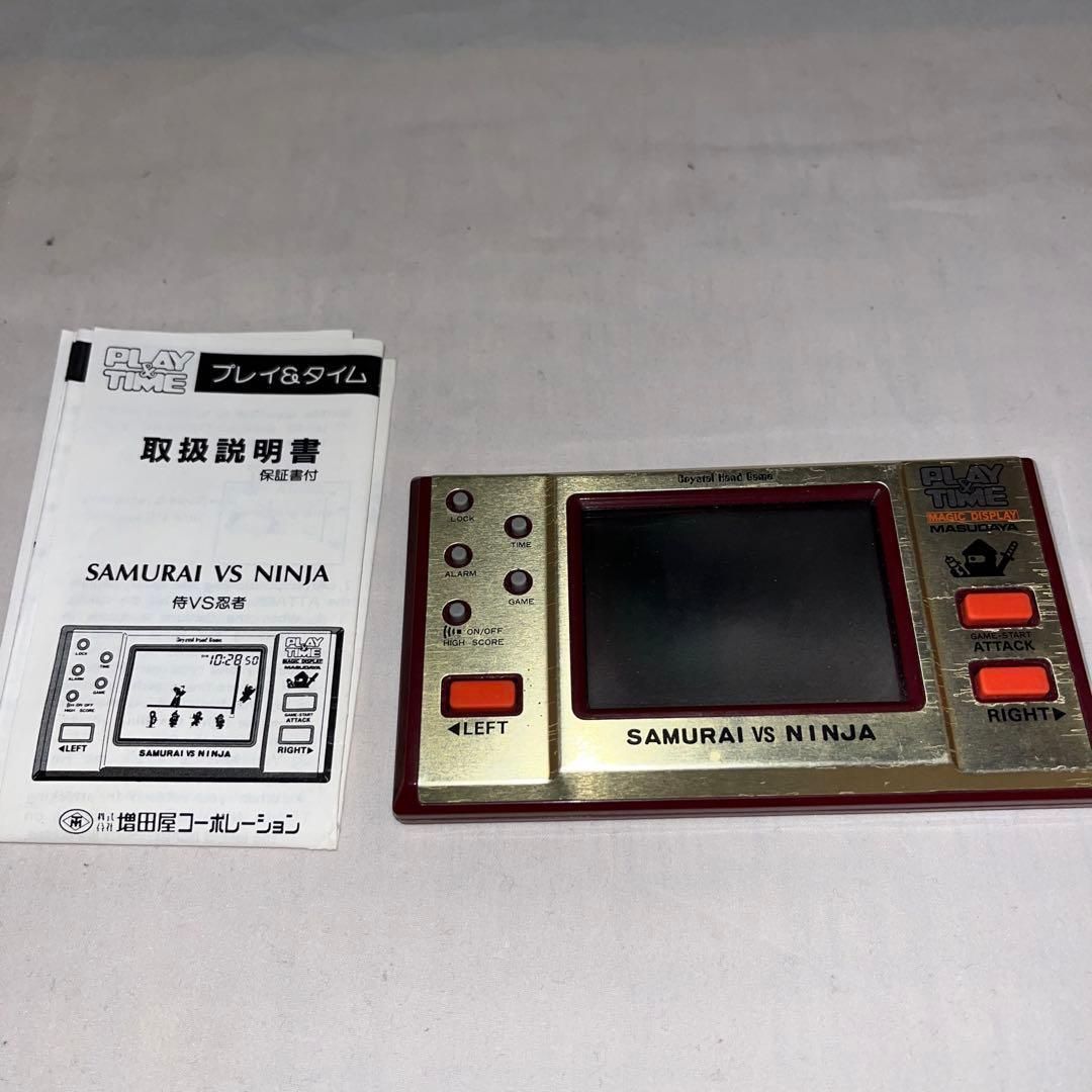 レア】SAMURAI VS NINJA (侍 VS 忍者) ☆LSIゲーム ゲームウォッチ