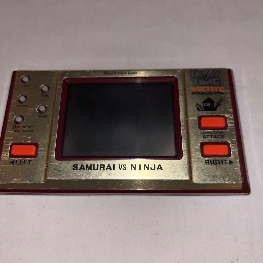 レア】SAMURAI VS NINJA (侍 VS 忍者) ☆LSIゲーム ゲームウォッチ