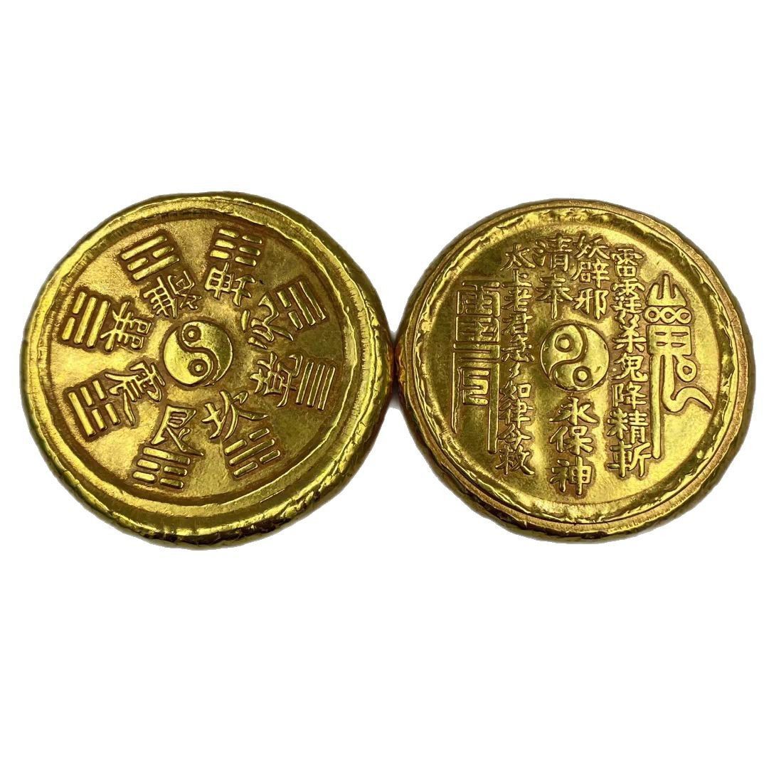 新年赤札セール❗️【ギャラリー三益】古美術　唐代鍍金青銅盃 新品未使用 - 古玩古八卦山鬼 金金工芸品 装飾 - メルカリ