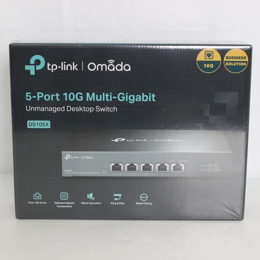 新品未開封】TP-Link Omada DS105X スイッチングハブ 5ポート 10G