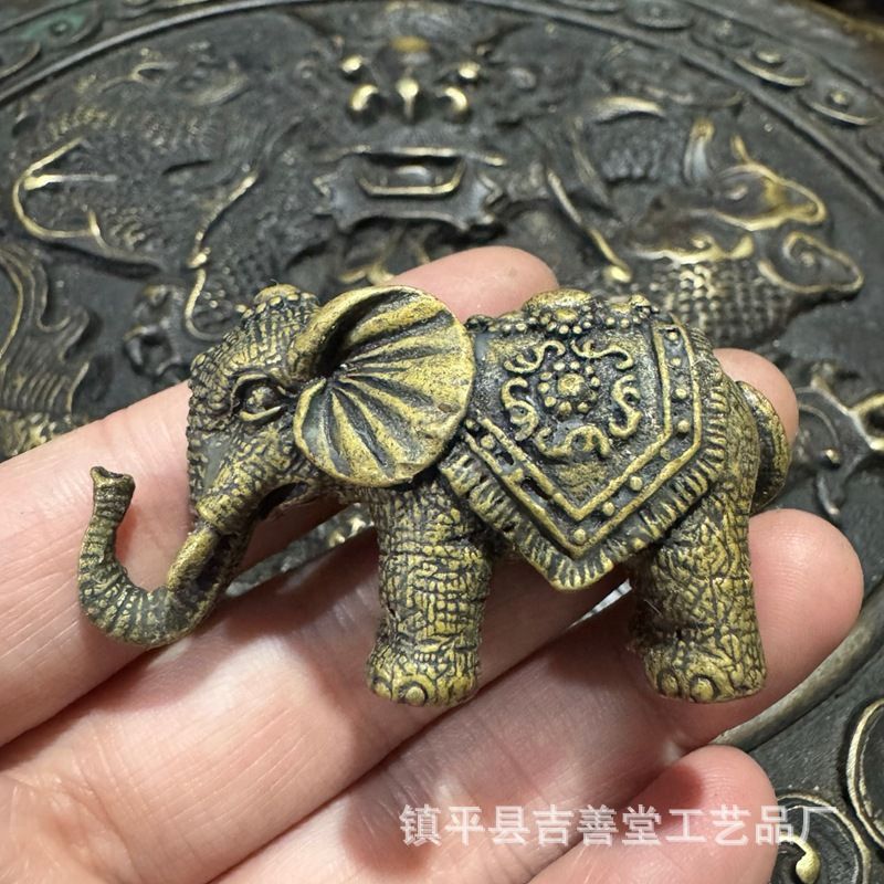 新品未使用 - 黄大象置物家居装飾立体手金属置物 - メルカリ