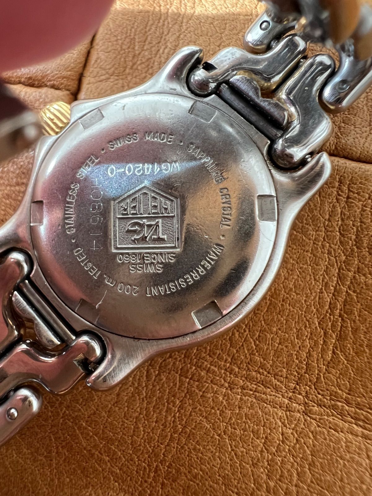 タグホイヤー☆レディース☆稼働品☆WG1420-0☆ダイバー クオーツ