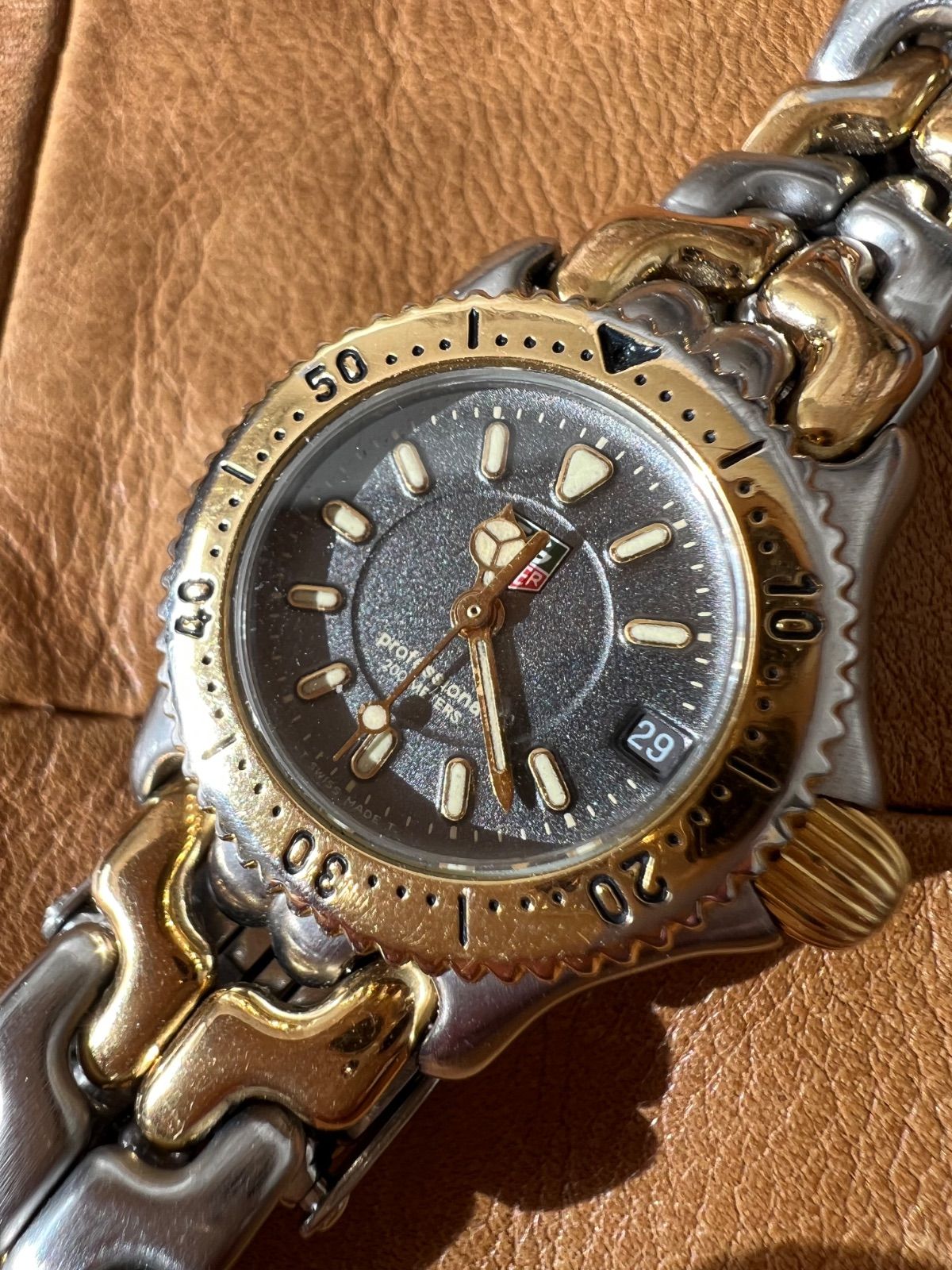 タグホイヤー☆レディース☆稼働品☆WG1420-0☆ダイバー クオーツ