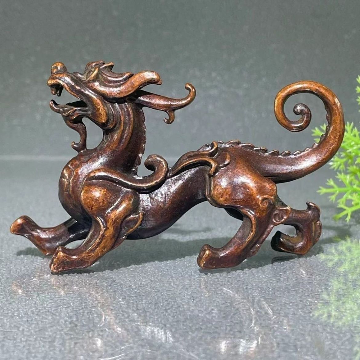 新品未使用 古銅 上 元宝 唐 墨盒 文房四宝 法 毛 架 - メルカリ