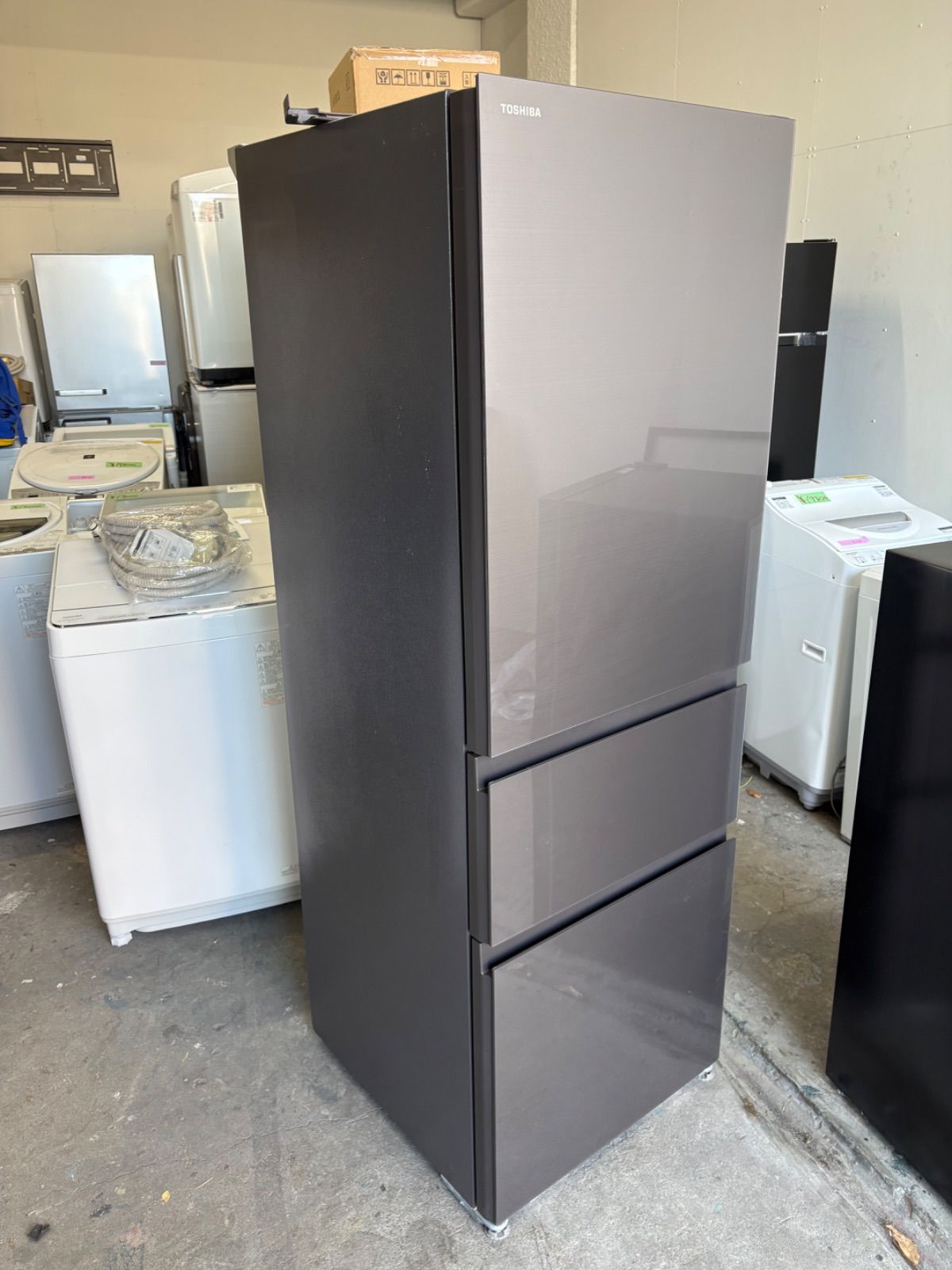 東芝 冷蔵庫 GR-S36SV-ZH 356L 2021年製 - メルカリ