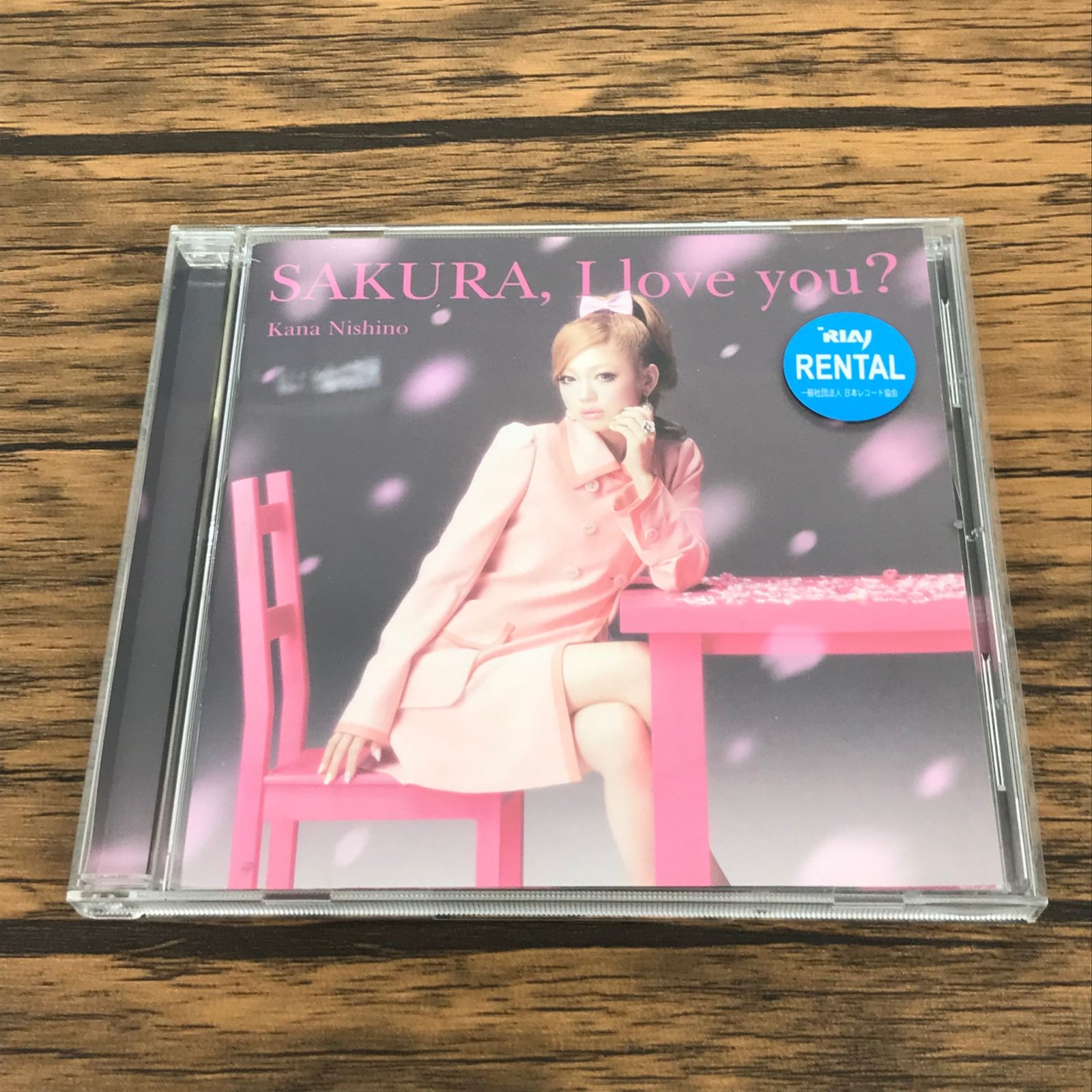 西野カナ 用ポスターSAKURA,I love you? CD】SAKURA，I love you