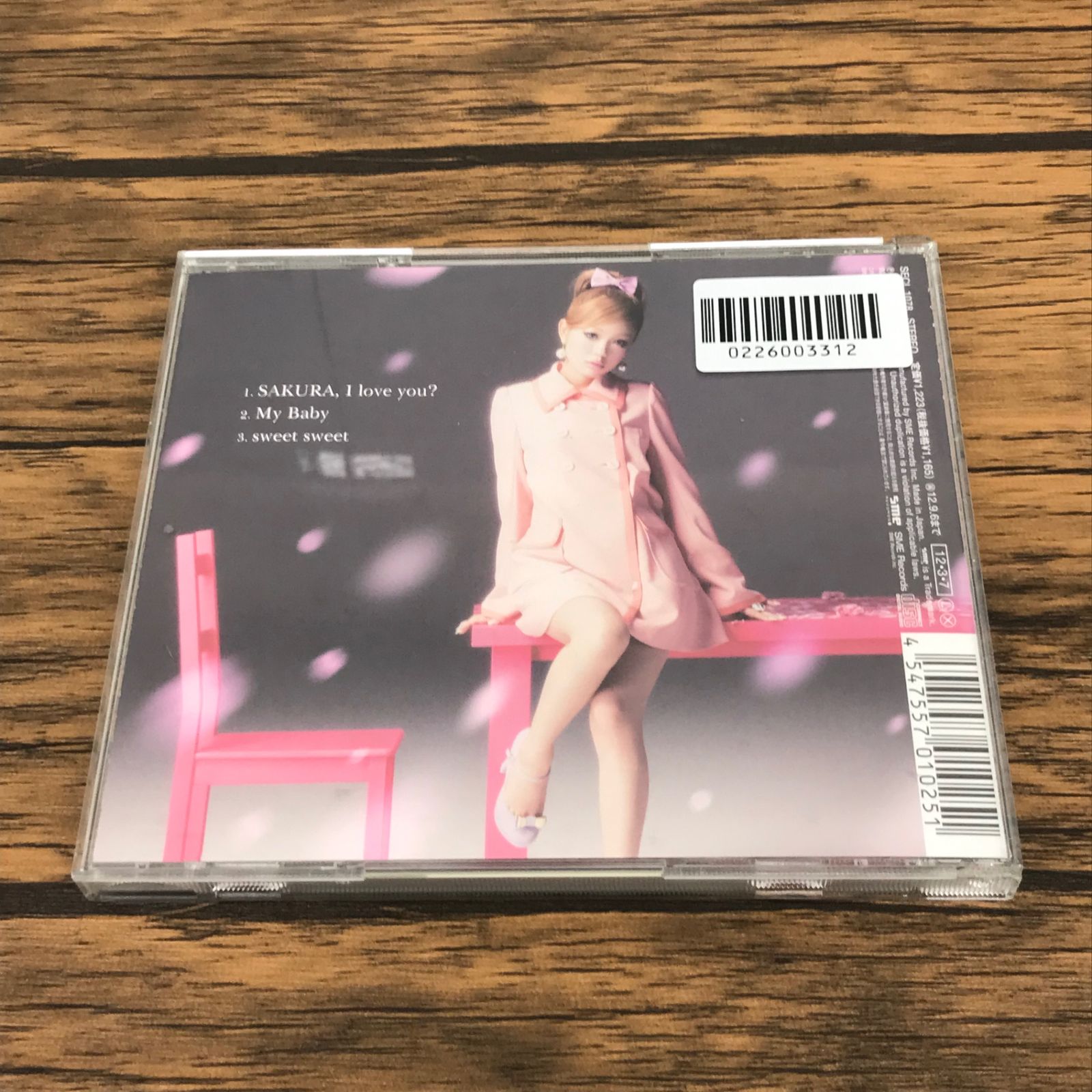 CD】SAKURA，I love you?/【アーティスト】西野カナ/GF-0226003312-YP