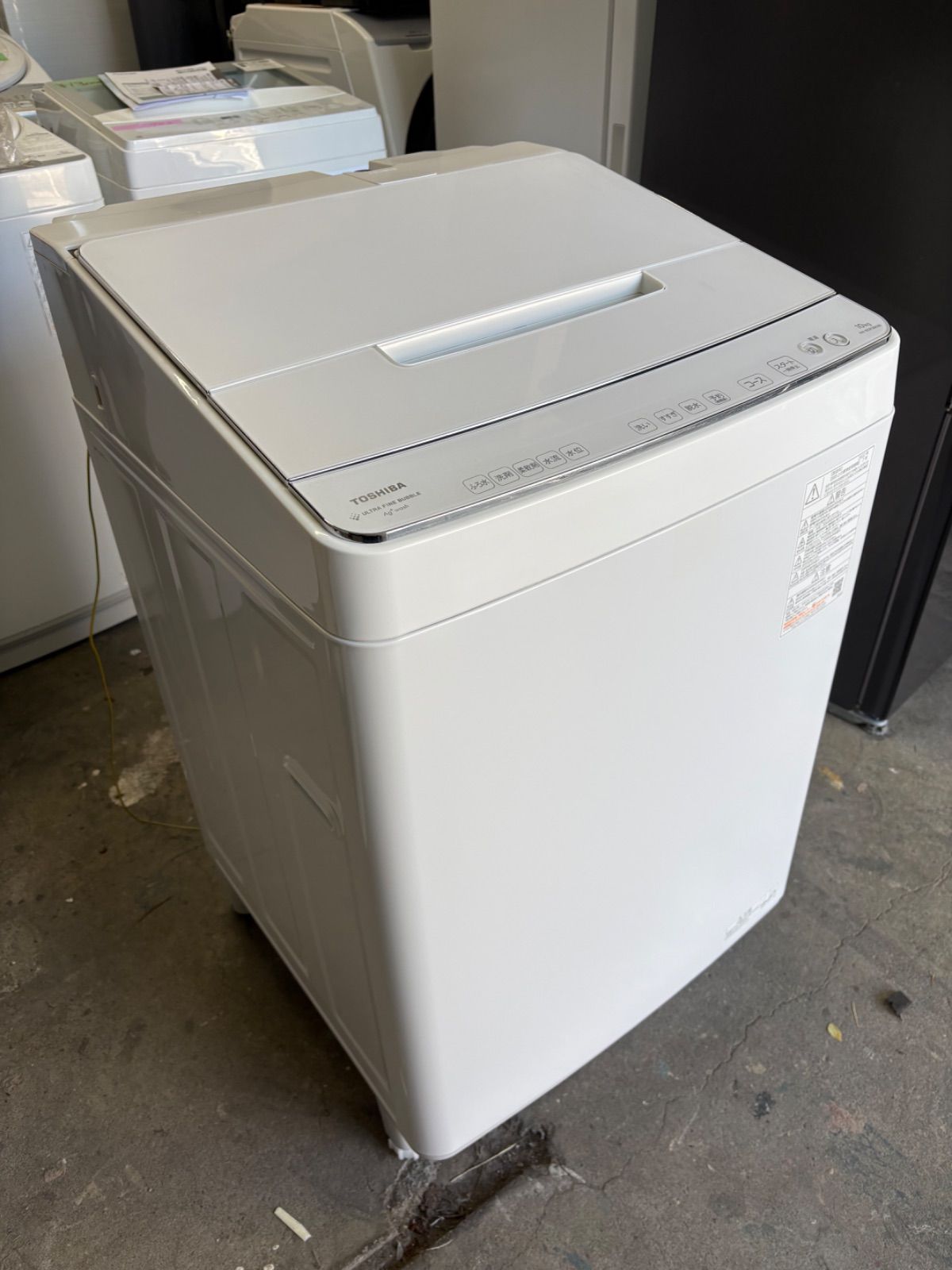 東芝 洗濯10.0㎏ 全自動洗濯機 AW-10DP2BK - メルカリ