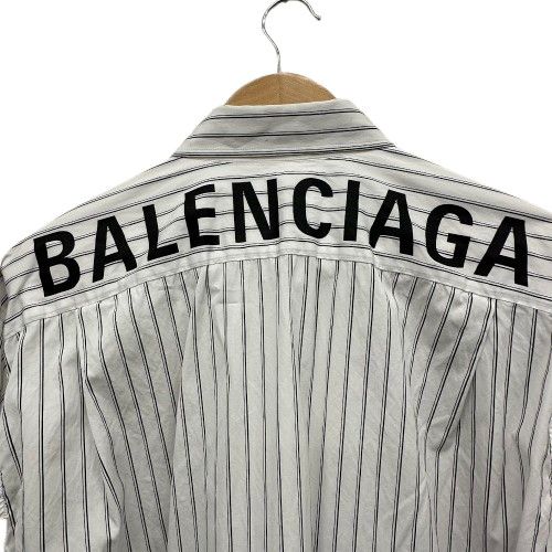 BALENCIAGA バレンシアガ 長袖シャツ ストライプ 556878 - メルカリ