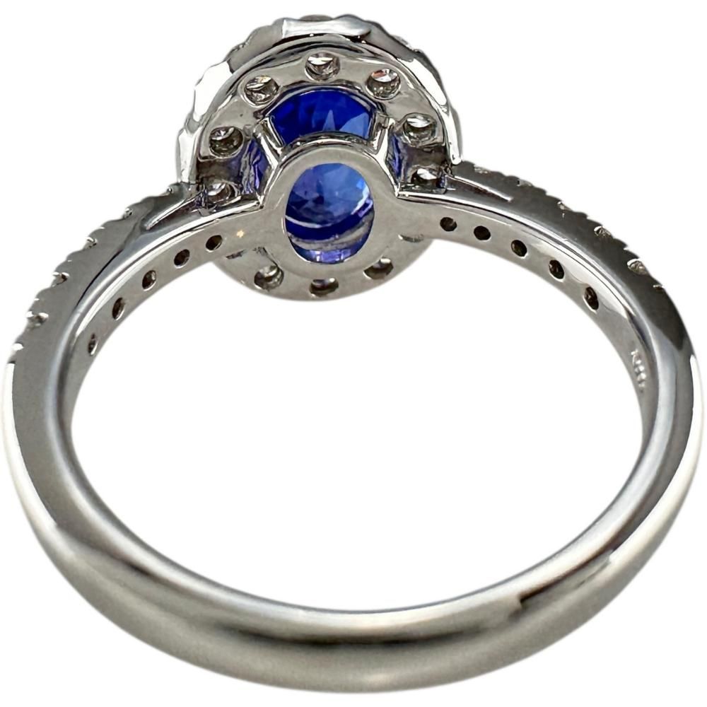 12号 タンザナイト 2.01ct ダイヤモンド 0.62ct リング・指輪 Pt950