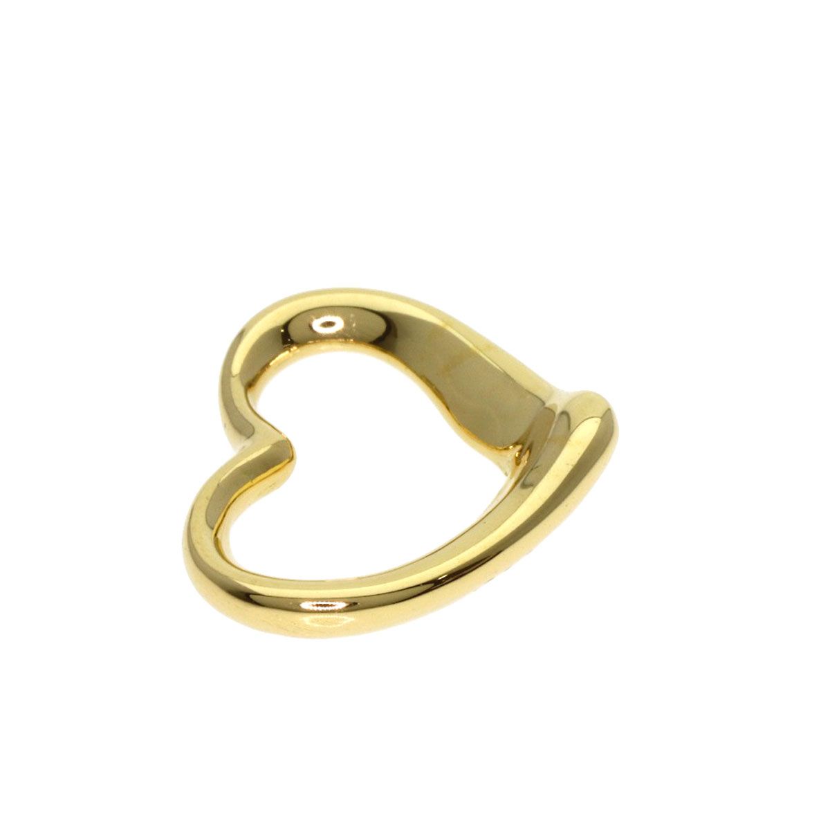 TIFFANY&Co. ティファニー オープンハート ペンダントトップ K18YG